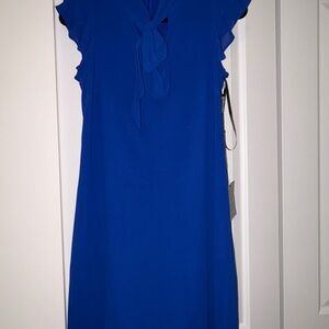 NWT Vince Camuto Vibrant Blue Mini Dress